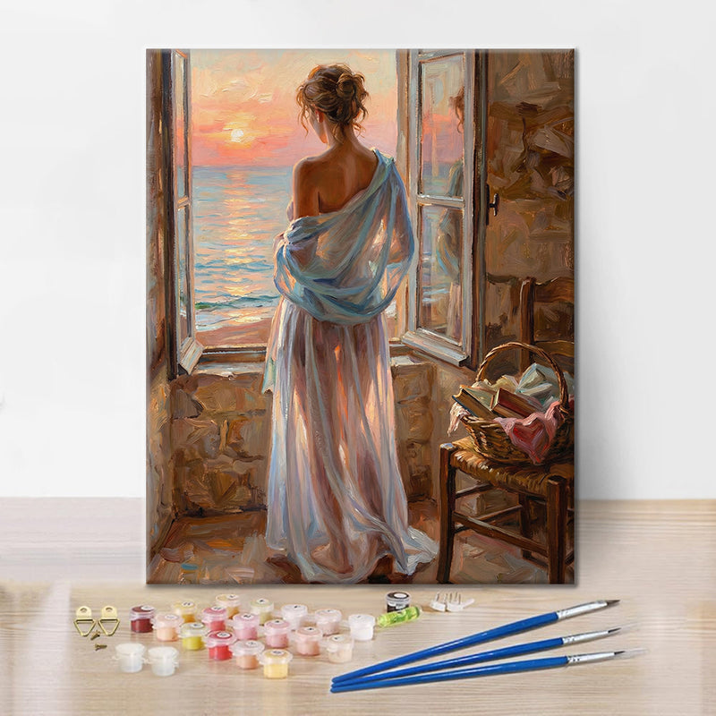 Ensoñación matutina - Pintar por números