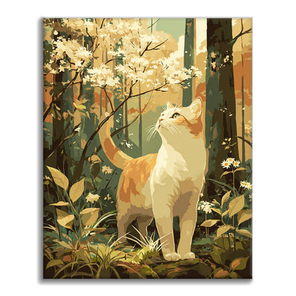 Primavera en movimiento - Pintar por números