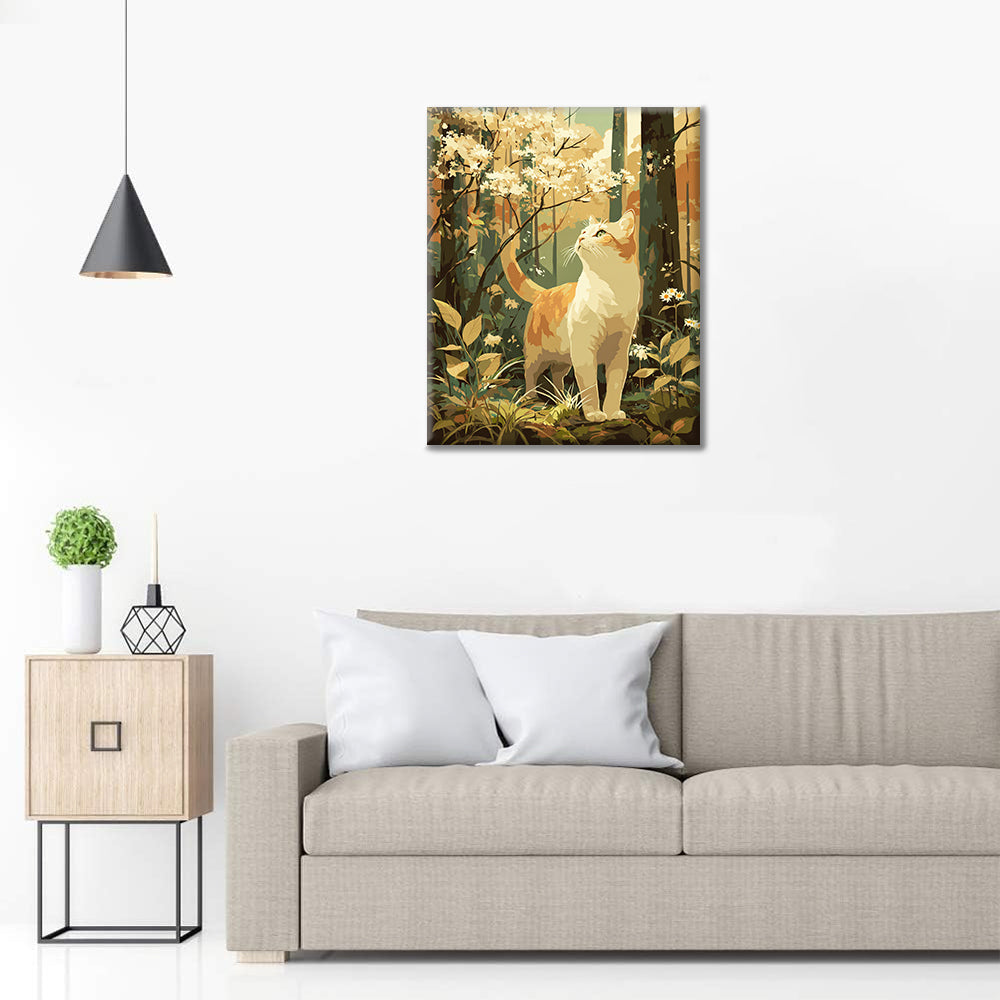 Primavera en movimiento - Pintar por números