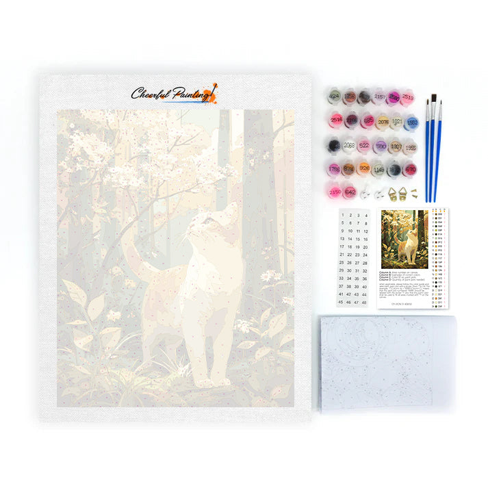 Primavera en movimiento - Pintar por números