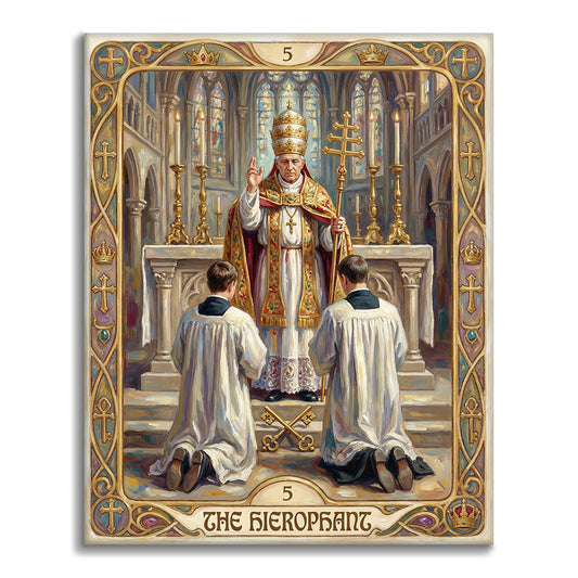 El Hierofante - Pintar por números