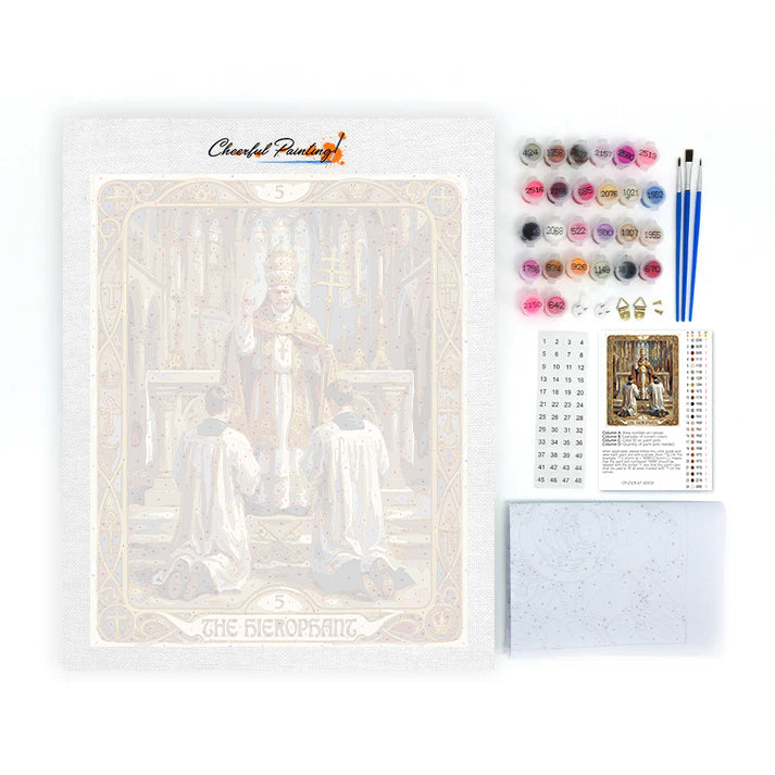 El Hierofante - Pintar por números