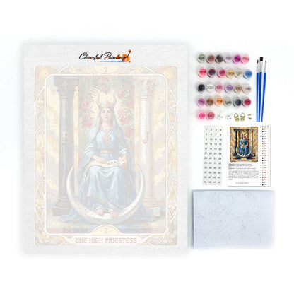 La Suma Sacerdotisa - Pintar por números