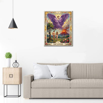 Los amantes - Pintar por números