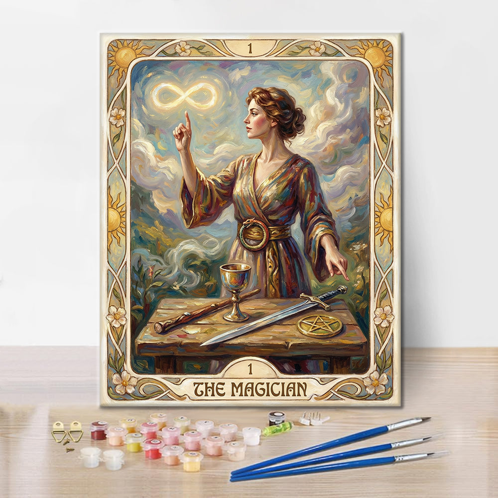 El mago - Pintar por números