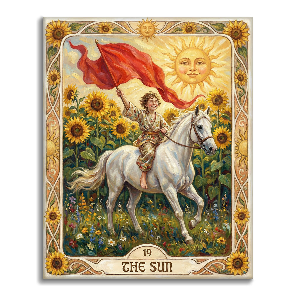 El Sol - Pintar por números