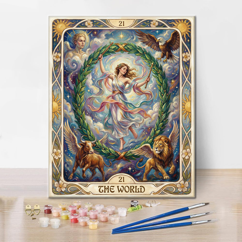 El mundo - Pintar por números