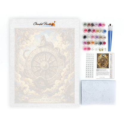 Rueda de la fortuna - Pintar por números