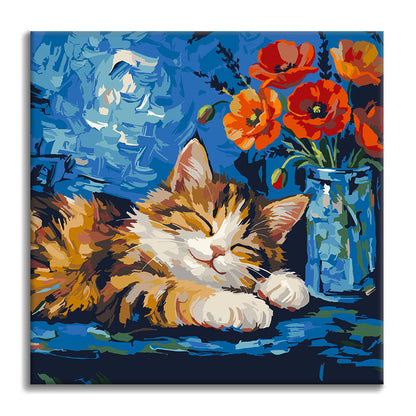 Cozy Calico - Mini Pintura por números