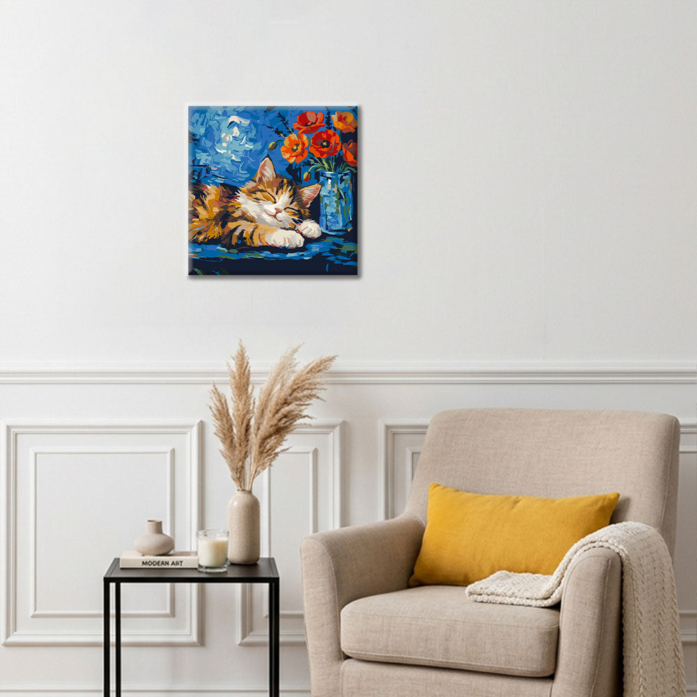 Cozy Calico - Mini Pintura por números