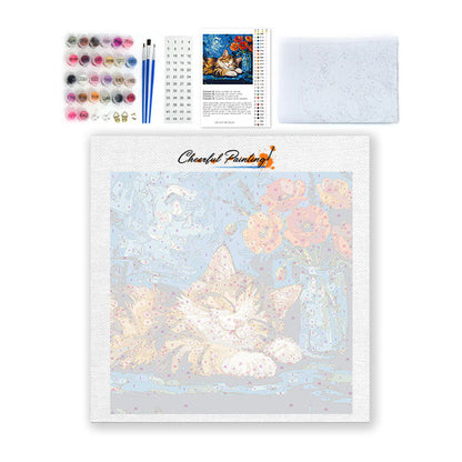 Cozy Calico - Mini Pintura por números