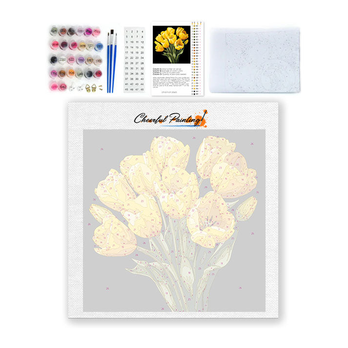 Soledad Dorada - Mini Pintura por Números
