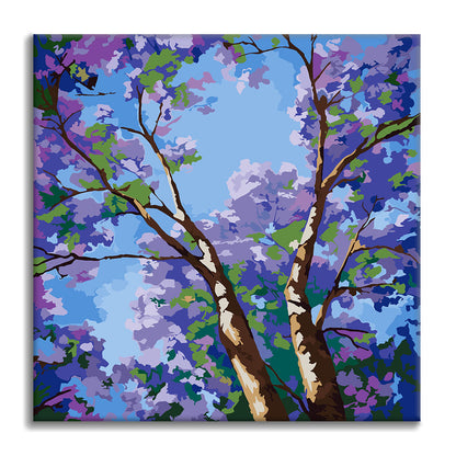Dosel morado - Mini pintura por números