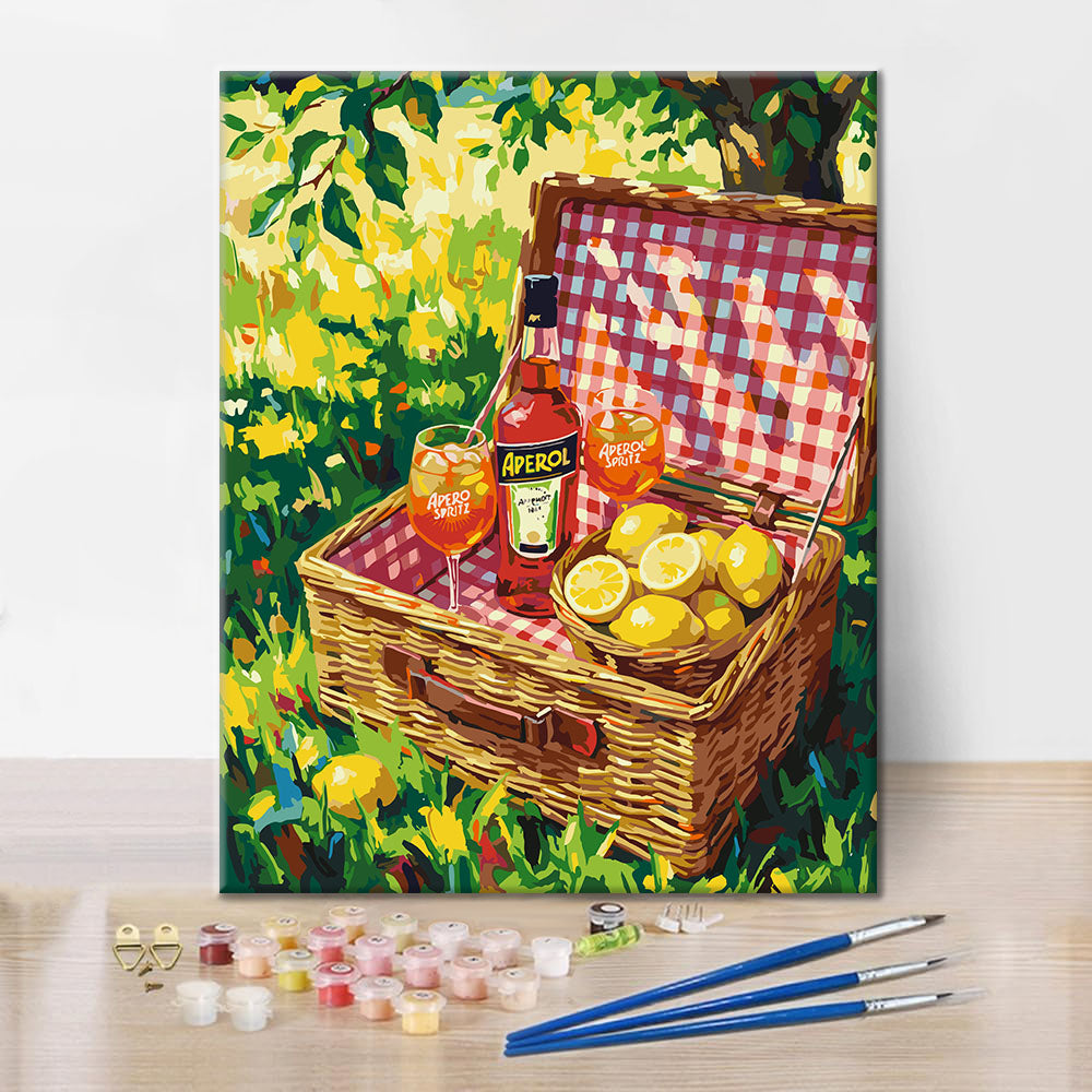 Campos de Dolce Vita - Pintar por números