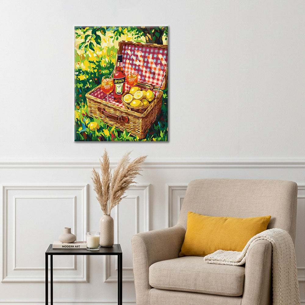 Campos de Dolce Vita - Pintar por números