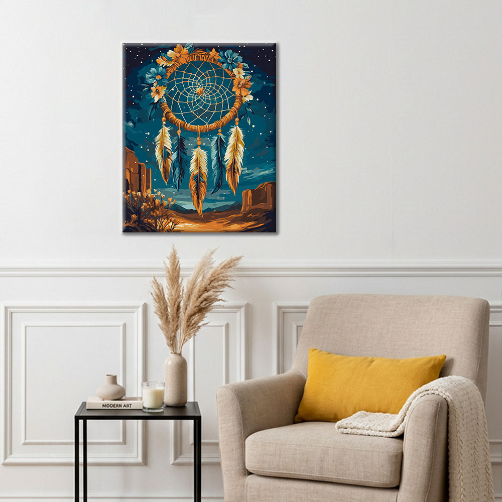 Atrapasueños - Pintura por números