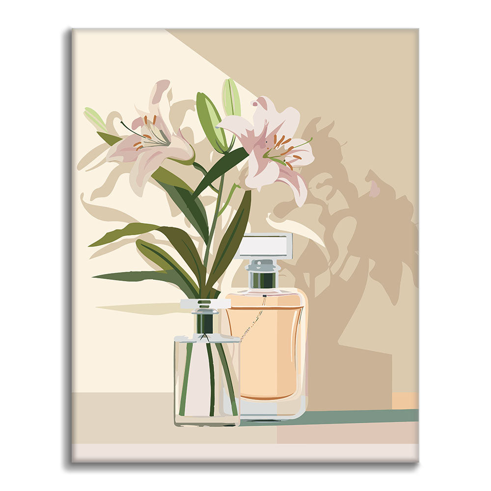 Lirio fragante - Pintura por números