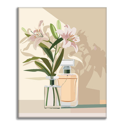 Lirio fragante - Pintura por números