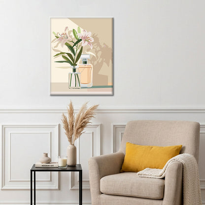 Lirio fragante - Pintura por números