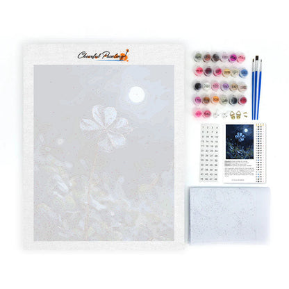 Trébol a la luz de la luna - Pintura por números