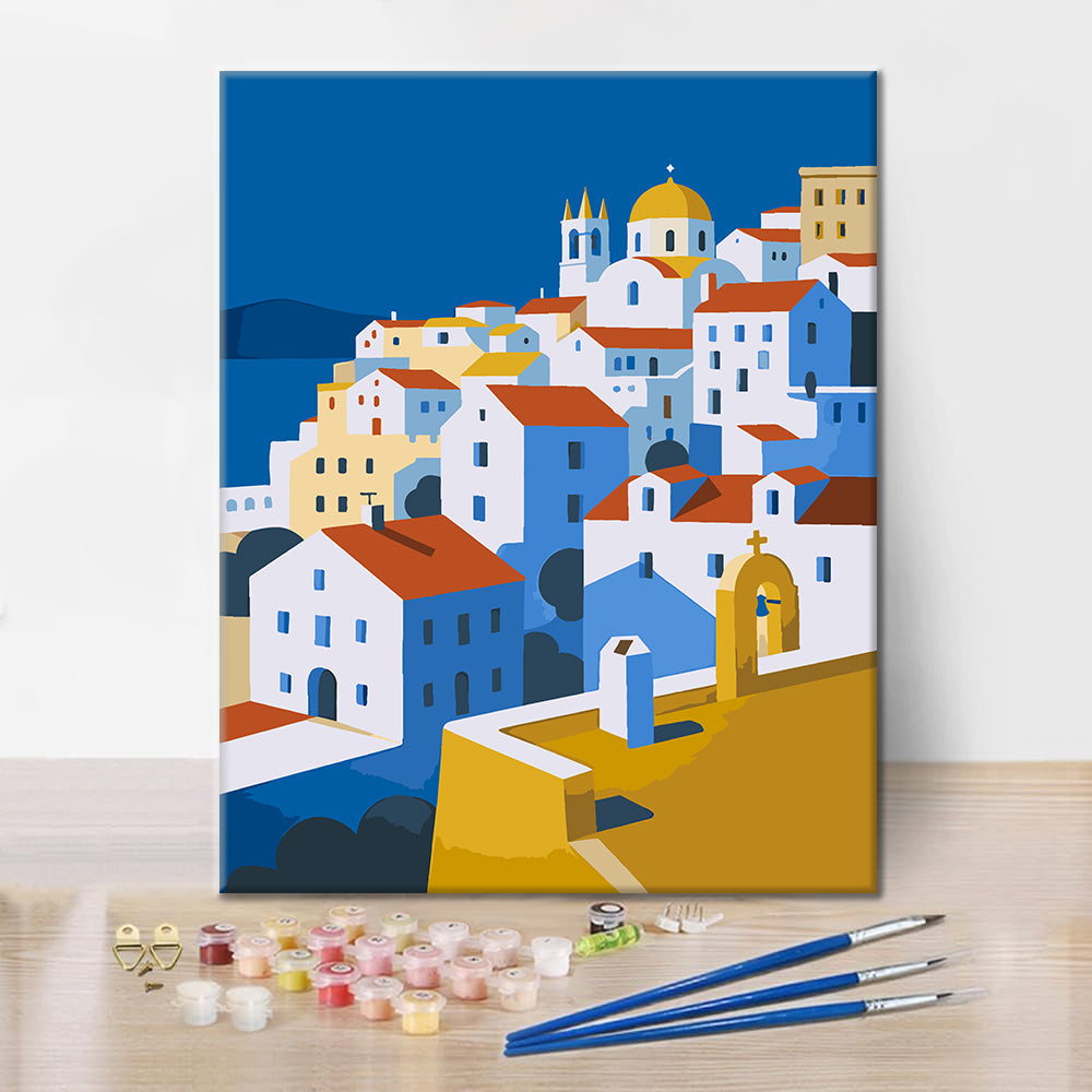 Colores costeros - Pintura por números