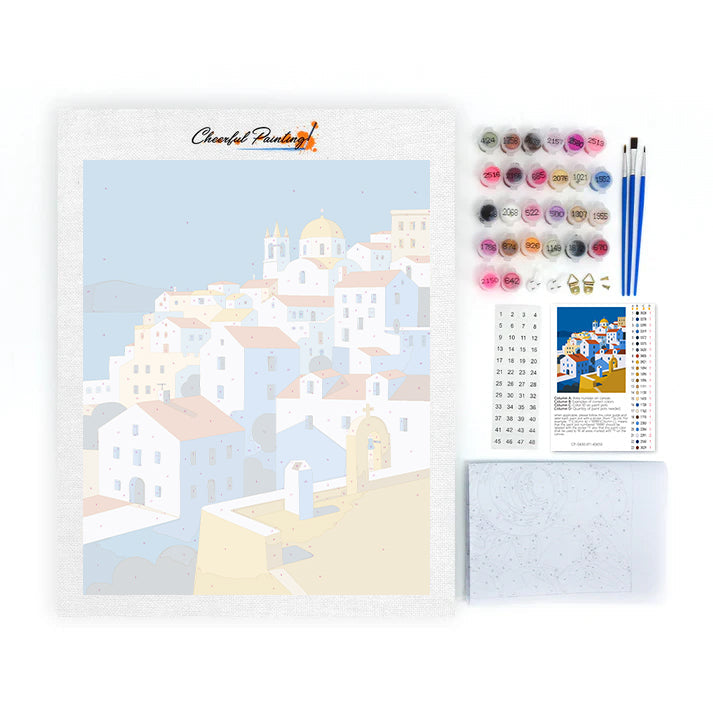 Colores costeros - Pintura por números