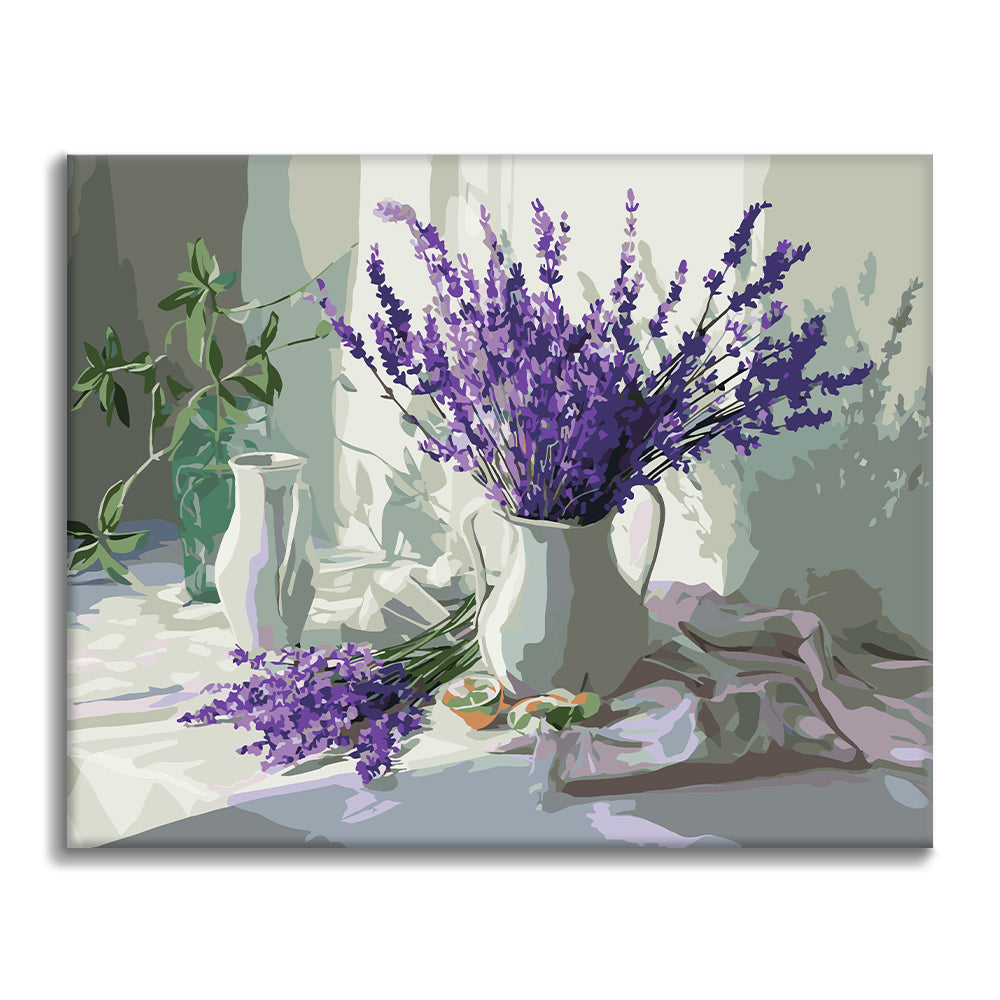 Luz Lavanda - Pintura por Números