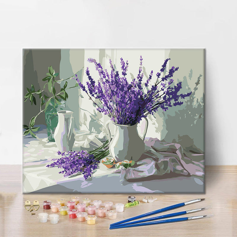 Luz Lavanda - Pintura por Números