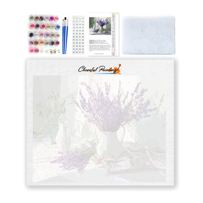 Luz Lavanda - Pintura por Números