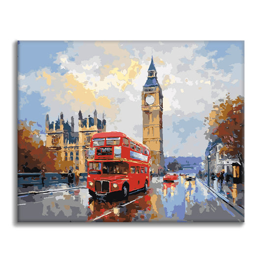 Ruta Roja de Londres - Pinta por números