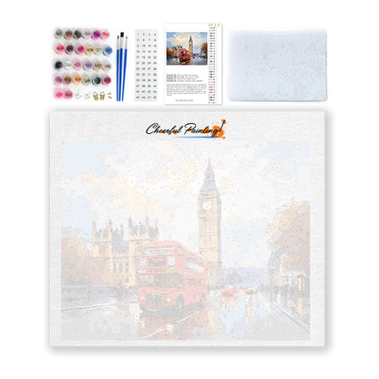 Ruta Roja de Londres - Pinta por números