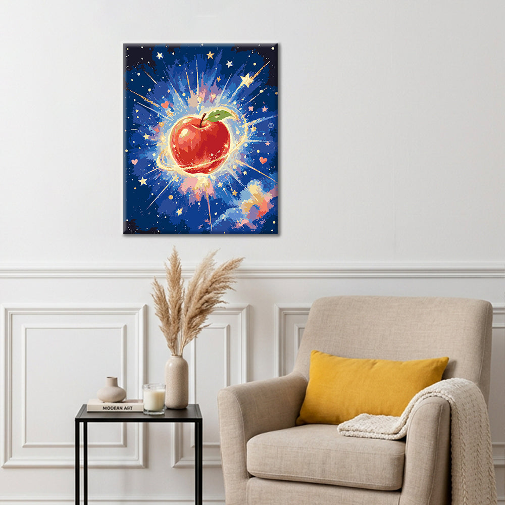 Manzana de los deseos - Pintura por números