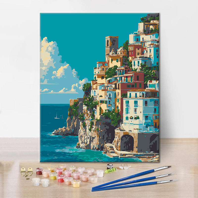Costa Amalfitana – Pintura por números
