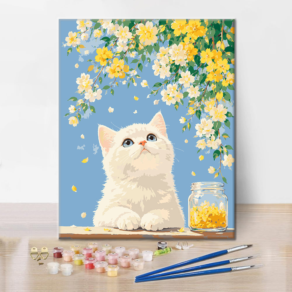 Verano gatuno – Pintura por números