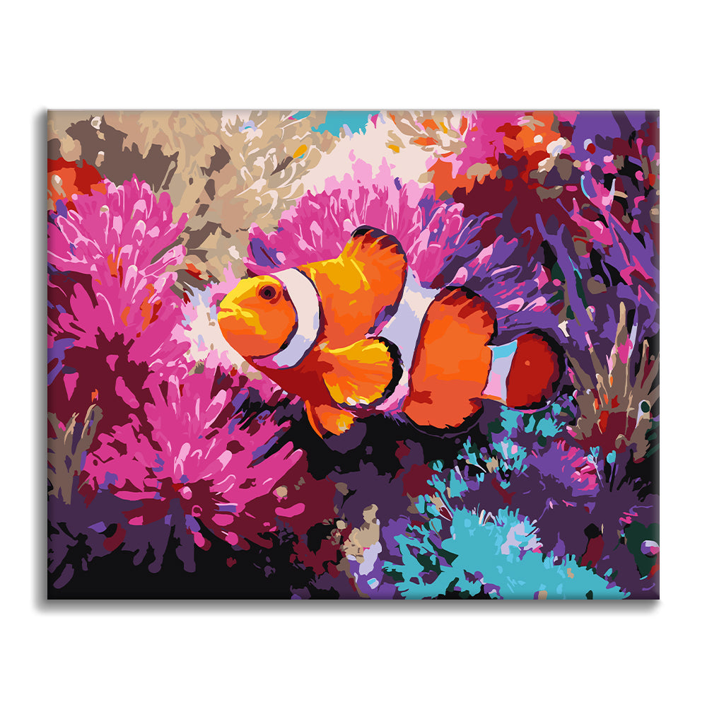 Explorador de corales – Pintura por números