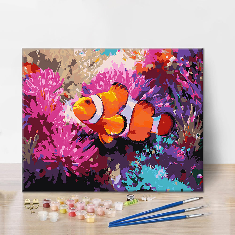 Explorador de corales – Pintura por números