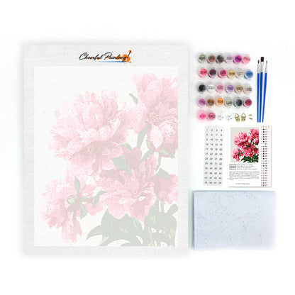 Peonías exquisitas – Pintura por números