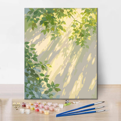 Luz del bosque – Pintura por números