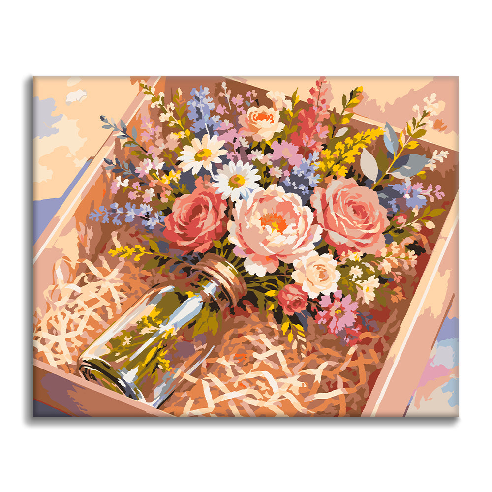 Ramo de regalo – Pintura por números