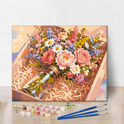 Ramo de regalo – Pintura por números
