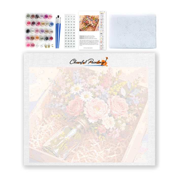 Ramo de regalo – Pintura por números