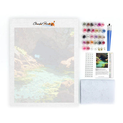 Cala escondida – Pintura por números