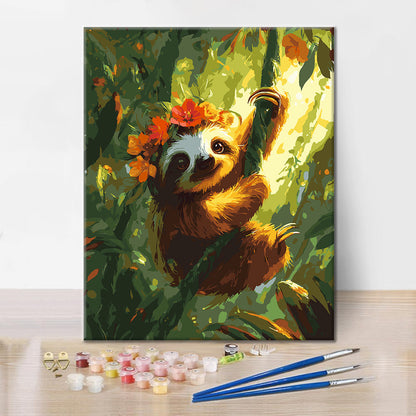 Ensueño selvático – Pintura por números