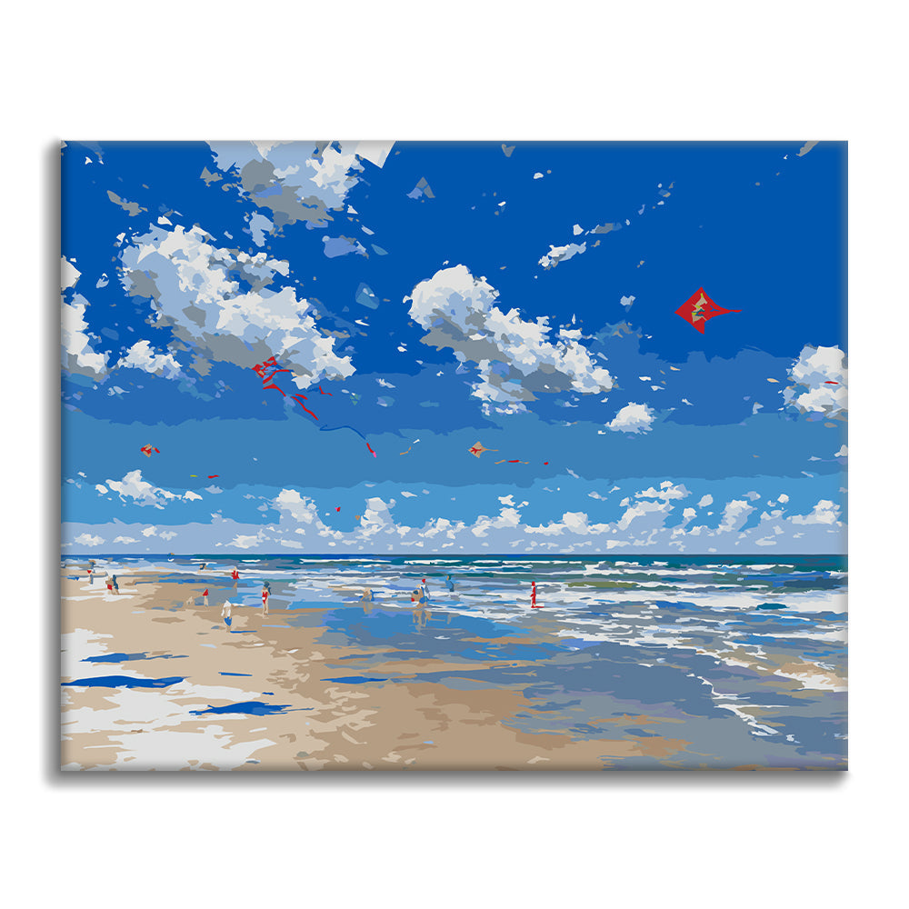 Festival de cometas – Pintura por números