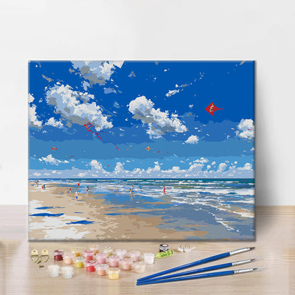 Festival de cometas – Pintura por números