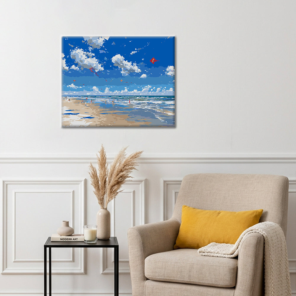 Festival de cometas – Pintura por números