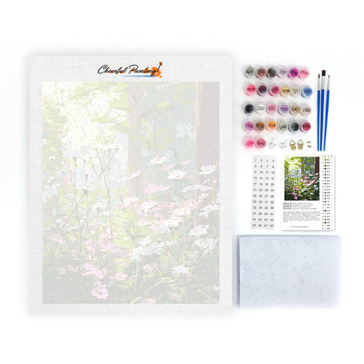 Flores silvestres matutinas – Pintura por números