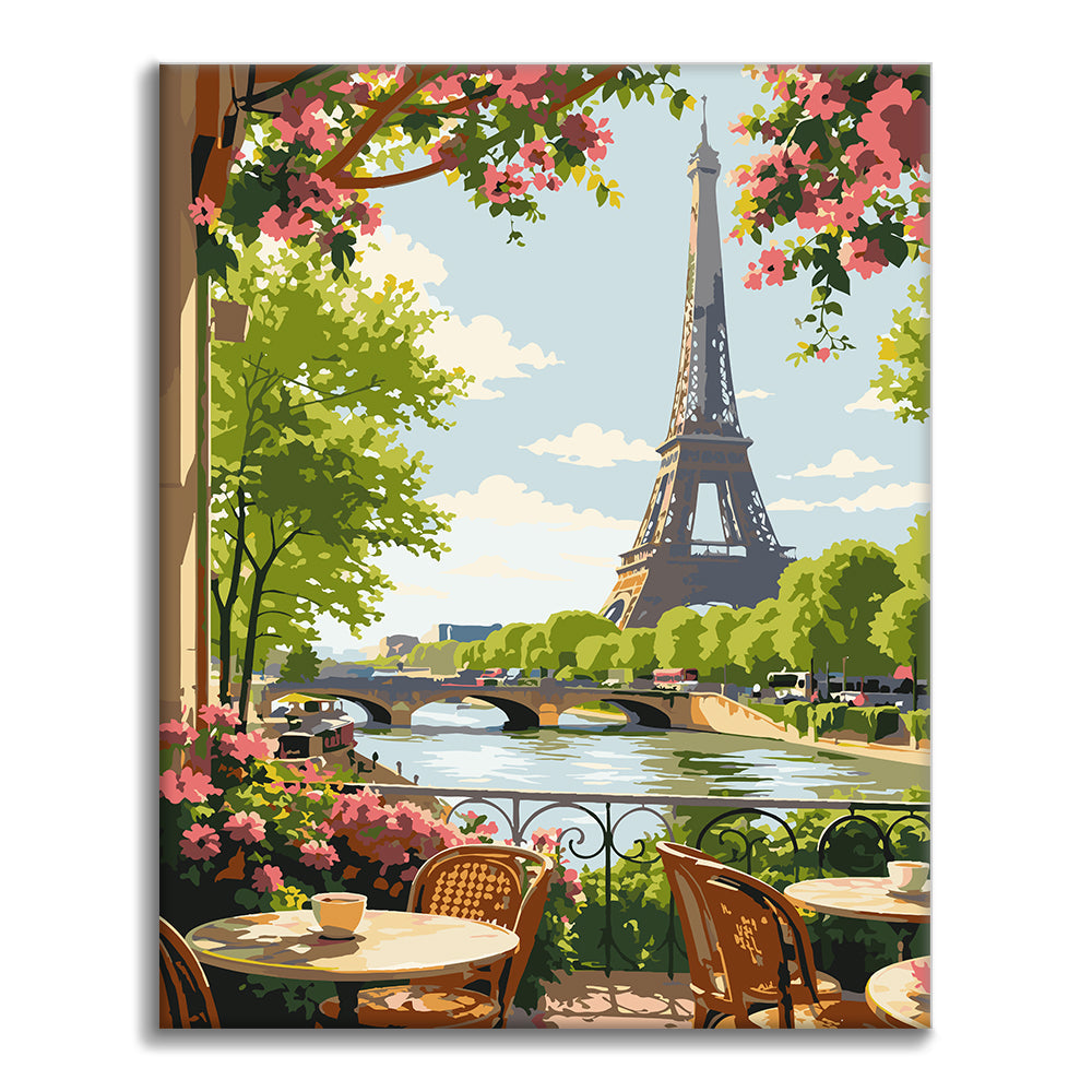 Mañana parisina – Pintura por números