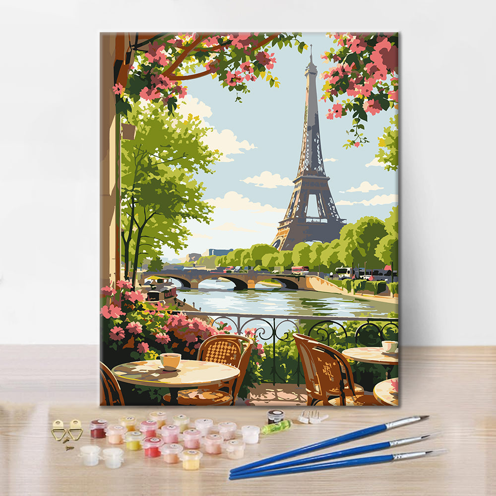 Mañana parisina – Pintura por números