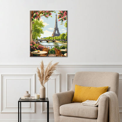 Mañana parisina – Pintura por números